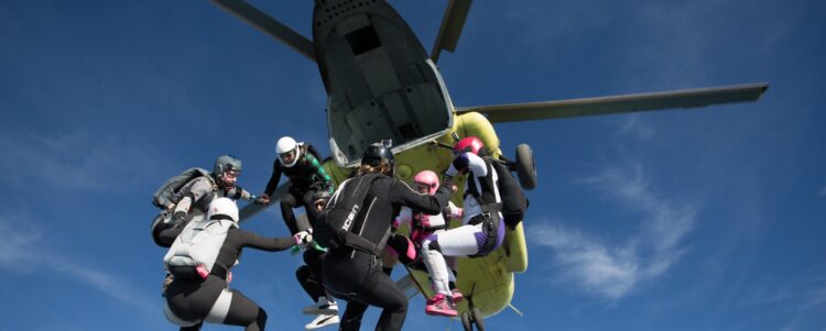 Luchtsportheld Jasper organisator skydive evenement in Hongarije!